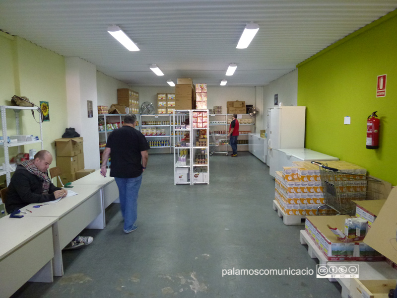 Instal·lacions de l'Espai de Distribució d'Aliments.