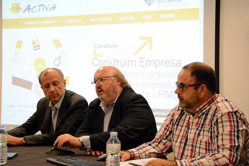 Presentació de l'oficina ACTIVA. (Foto: Ajuntament de Calonge.)