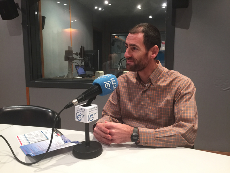 Pere Llauradó és el president del Club Alpí Palamós.