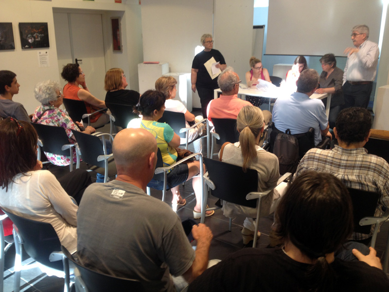 Reunió de voluntaris per al Recapte d'Aliments, en una imatge d'arxiu. (Foto: Àrea Cooperació i Solidaritat Ajuntament de Palamós).