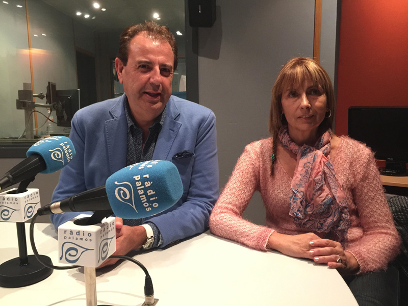 Ricard Díaz i Pilar Costa, responsables de Temps Palamós.