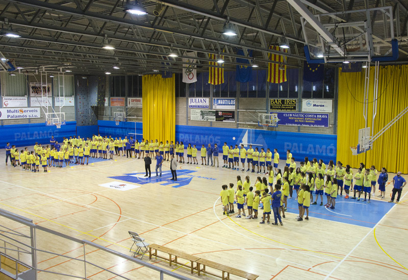 Presentació dels equips del Club Esportiu Palamós 2015 - 2016. (Foto: Olga Grassot.)
