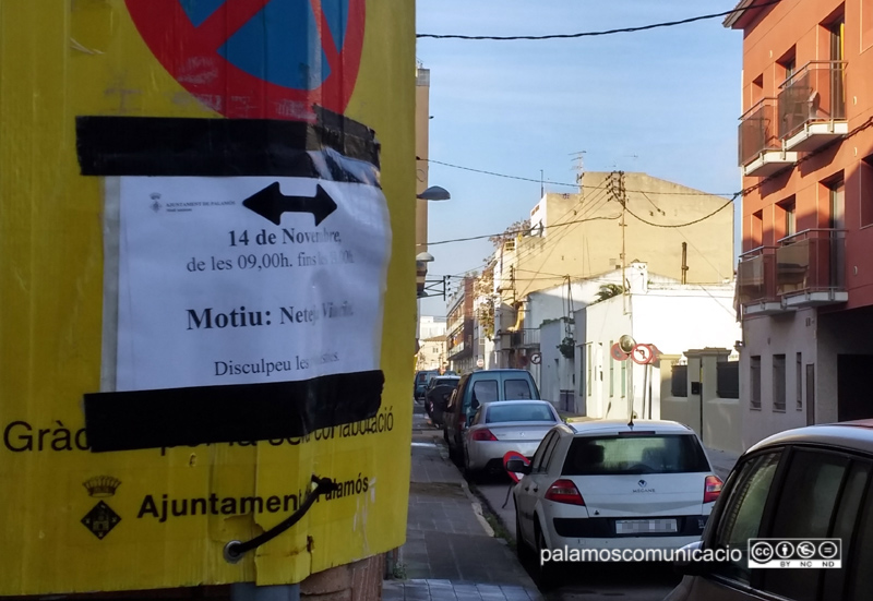 Demà es netejarà el carrer de Santa Bàrbara.