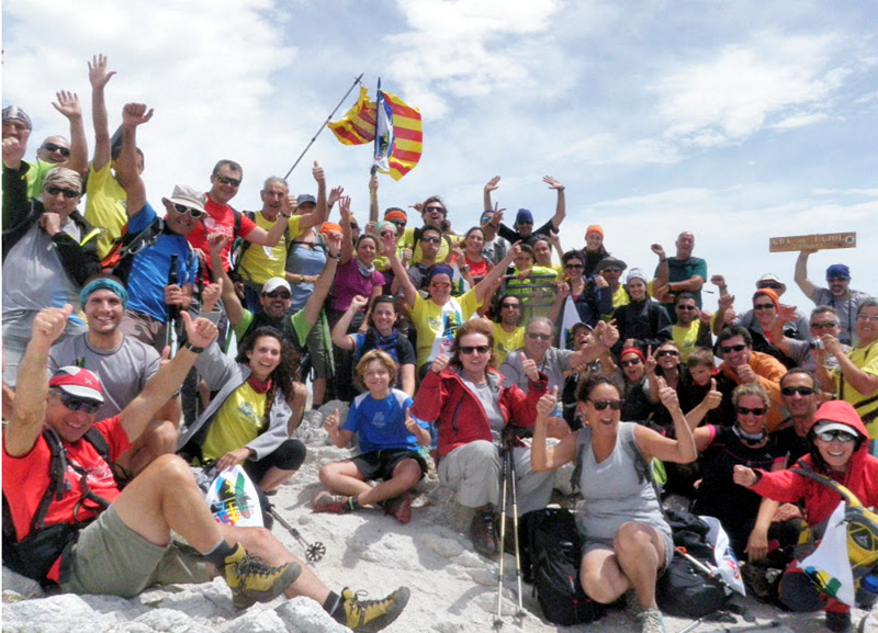 Una de les sortides del Club Alpí. (Foto: Club Alpí Palamós.)