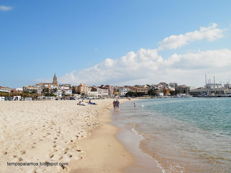 Un dia climatològicament plàcid, la setmana passada a Palamós. (Foto: Jordi Fernández. tempspalamos.blogspot.com.)