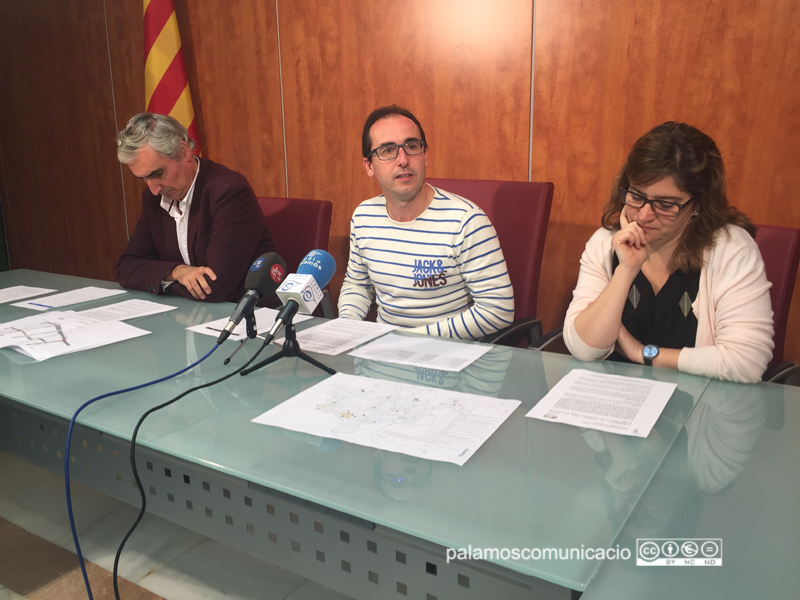 El projecte d'asfaltatge s'ha presentat aquest matí a l'Ajuntament de Palamós.