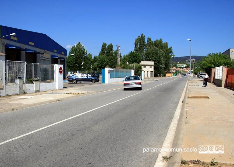 Imatge del carrer d'Arnau Sa Bruguera, en el tram on es faran les obres