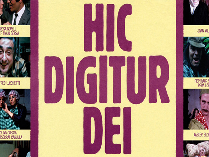 'Hic Digitur Dei' es considera un film de culte del cinema underground català.