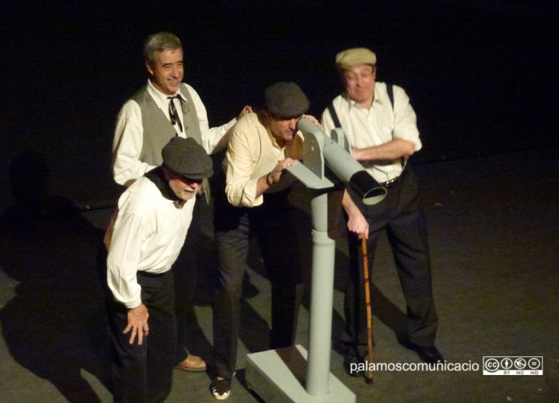 Una escena de la reposició de 'Moll, molt moll'.