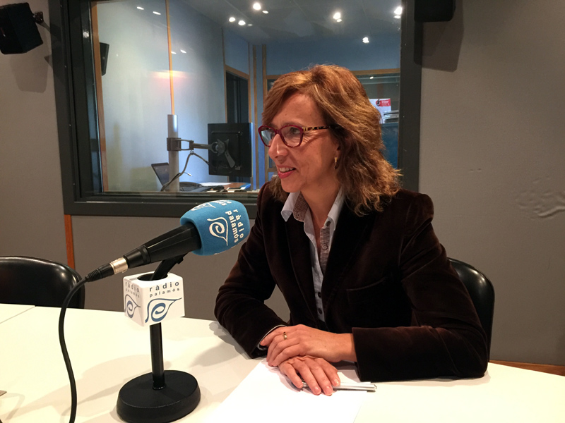 Teresa Ferrés, portaveu del PSC a l'Ajuntament de Palamós.