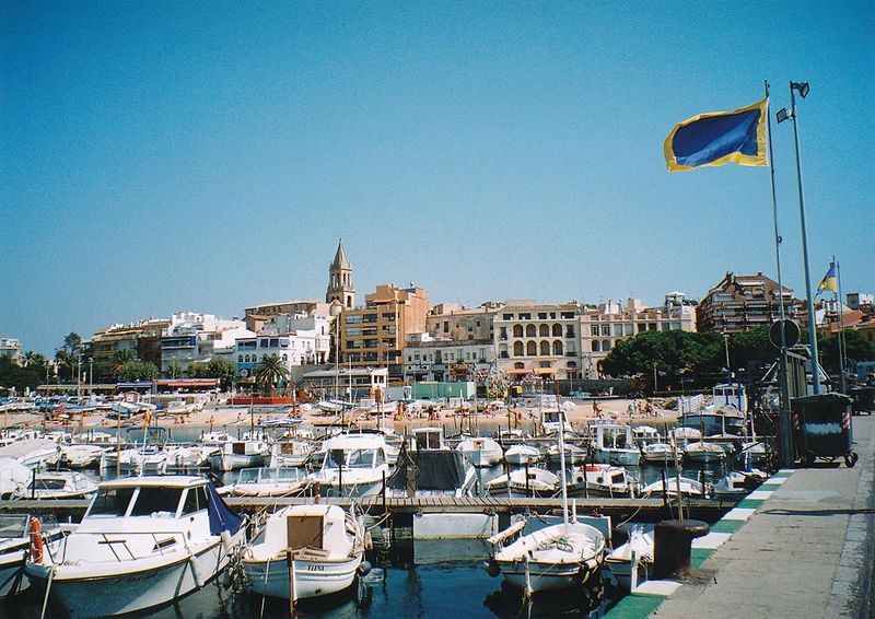 El port de Palamós.