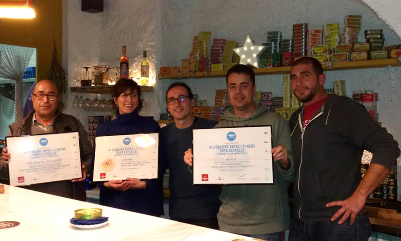 Escales del Casino, Santiamén i Kingat han estat els premiats en l'edició d'enguany.