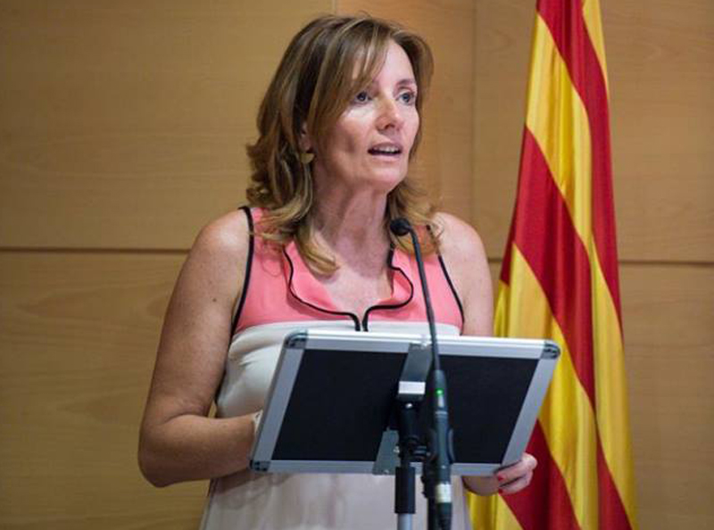 Isabel Ruiz, portaveu de Demòcrates de Catalunya al Baix Empordà, en una imatge d'arxiu. (Foto: Facebook).