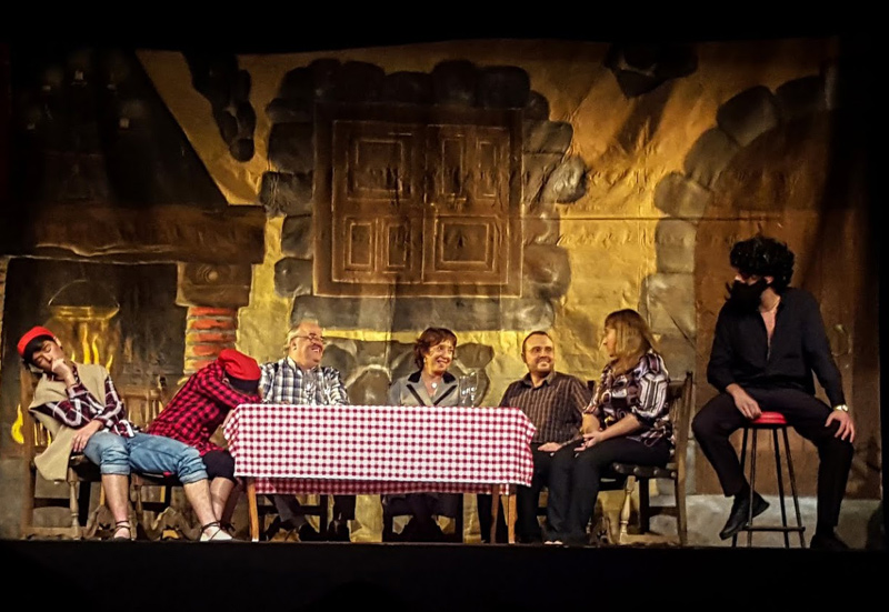 Una escena de l'edició d'enguany d'Els Pastorets dels Showboys. (Foto: Jordi Massoni.)