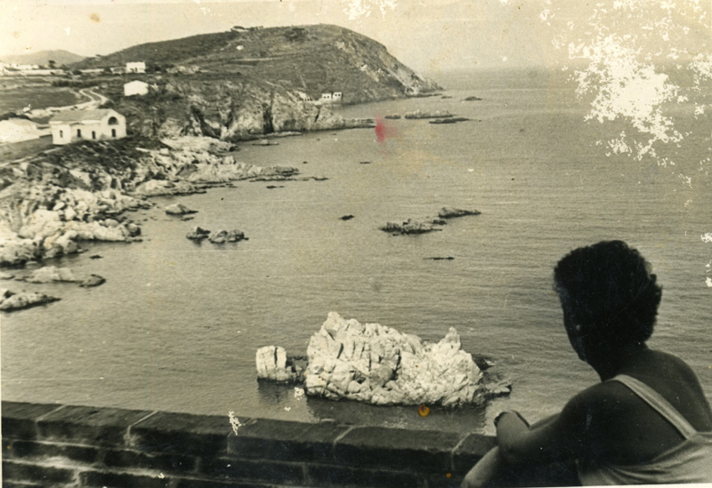 Imatge antiga del litoral palamosí del fons Pere Romaní.