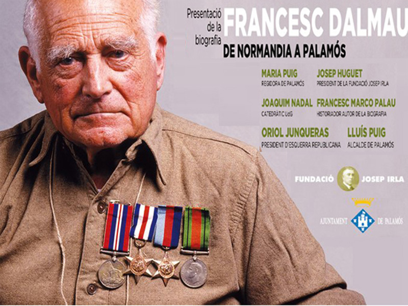 Invitació a la presentació de la biografia del doctor Francesc Dalmau.