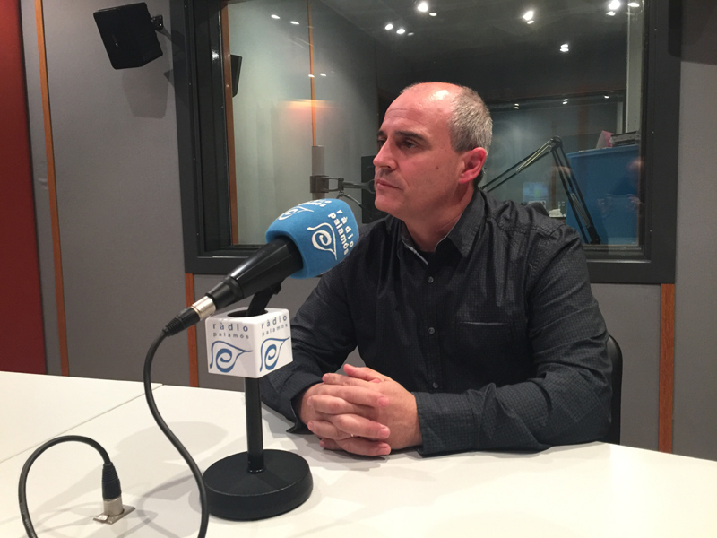 El regidor d'Esports de l'Ajuntament de Palamós, Joan Barba.