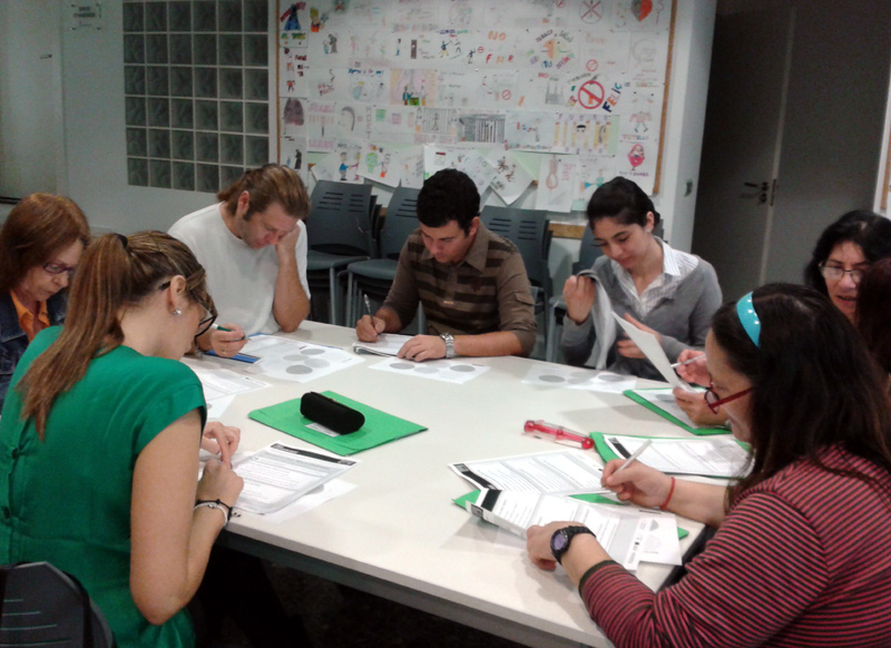 Imatge d'un curs d'inserció sociolaboral a Palamós. (Foto: Àrea de Promoció Econòmica).