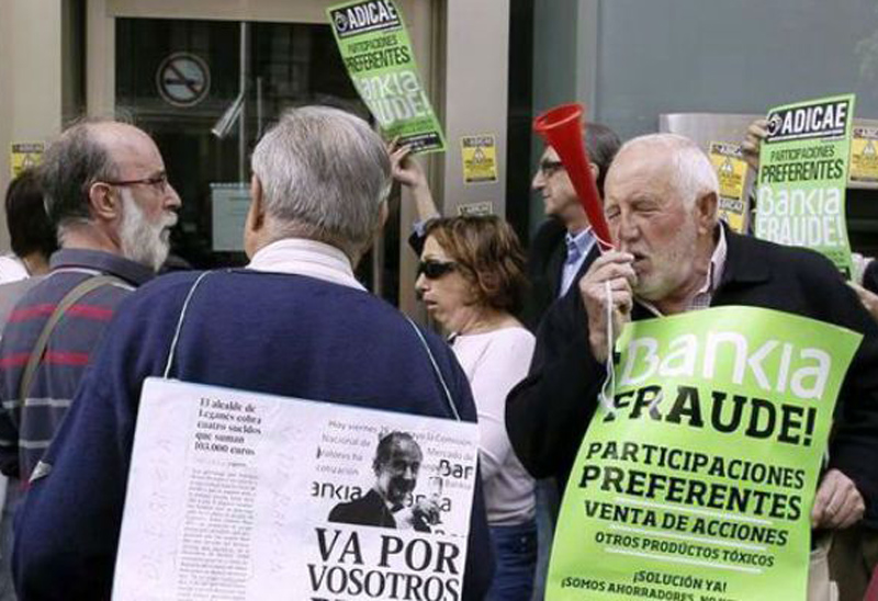 Les reclamacions són principalment per accions de Bankia. (Foto: apdef.)