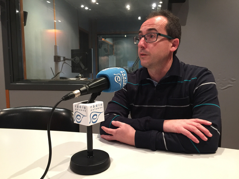 Lluís Puig, alcalde de Palamós.