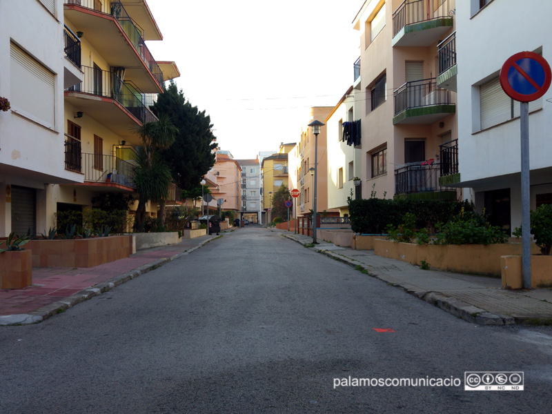 Un aspecte del carrer del Palmar, avui.