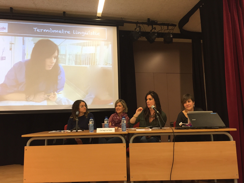 Jornada organitzada per la Societat Catalana de Pedagogia i el Departament d'Ensenyament, el passat cap de setmana a Girona. (Foto: La Salle Palamós.)