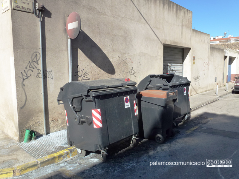 Aquest matí ja s'han substituït els contenidors.