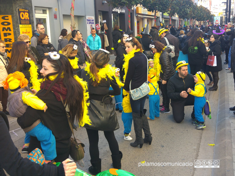 A punt per sortir la cercavila infantil, aquest matí.