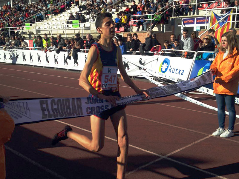 El corredor de l'AA Palamós, Annasse Mahboub. (Foto: fundacionanoc.)