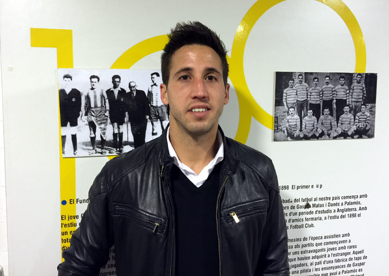 Joan Corominas és el tercer jugador més utilitzat per Mármol aquesta temporada. (Foto: Ramon Ribas.)