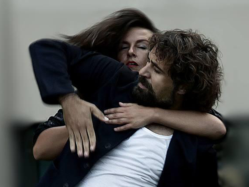 Virginia García i Damián Múñoz, de la companyia de dansa La Intrusa. (Foto: Intrusa Danza.)