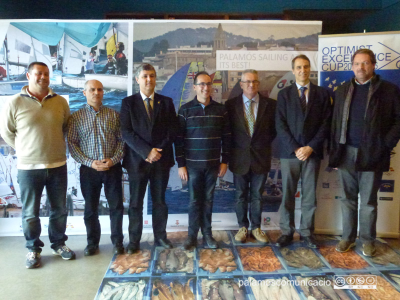 El Vila de Palamós Optimist Trophy s'ha presentat aquest matí al Museu de la Pesca.