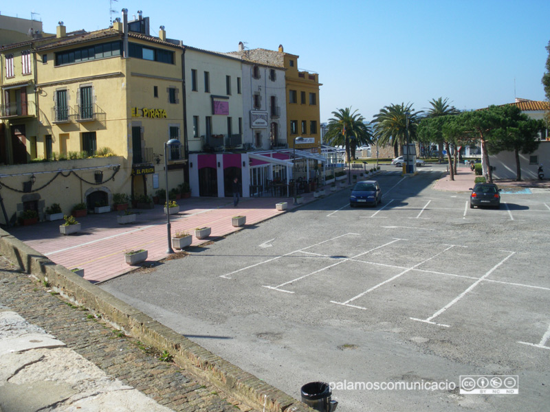 L'aparcament de la Planassa, un dels tres que gestiona Romepark.