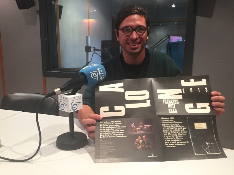 Francesc Ruiz ha visitat Ràdio Palamós i ens ha explicat el seu projecte 'Calonge 2013'.