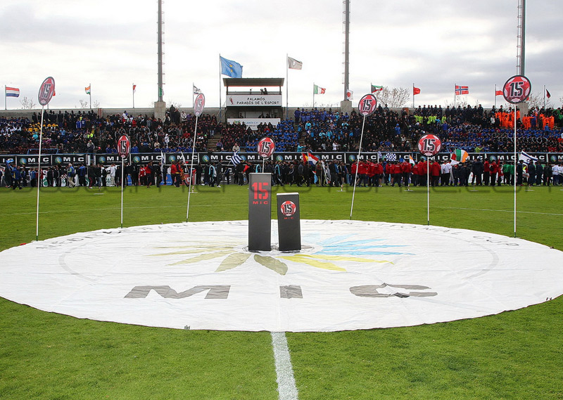 Un acte del MIC de l'any passat a l'Estadi Municipal Palamós-Costa Brava.