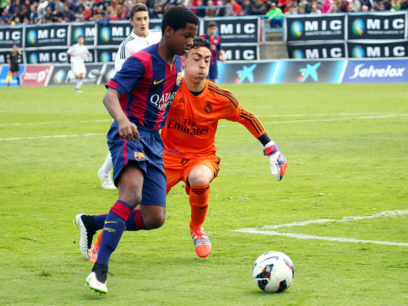 Final entre Barça i Madrid en l'edició del MIC de l'any passat. (Foto: Agustí Fontanet.)