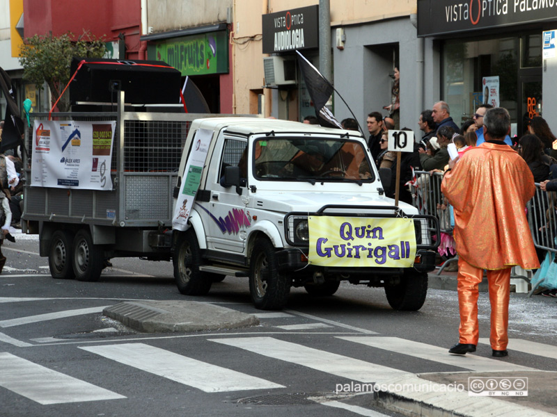 Un acte d'aquesta passada edició del Carnaval de Palamós.