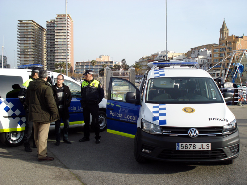 Un dels nous vehicles que acaba d'incorporar la Policia Local de Palamós. (Foto: Ajuntament de Palamós).