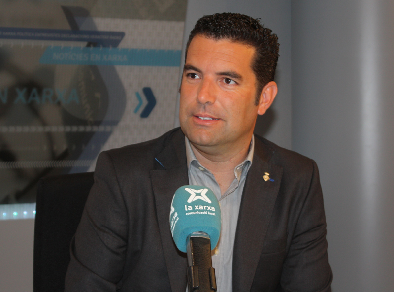 Xavier Amor, president de la Federació de Municipis de Catalunya. 