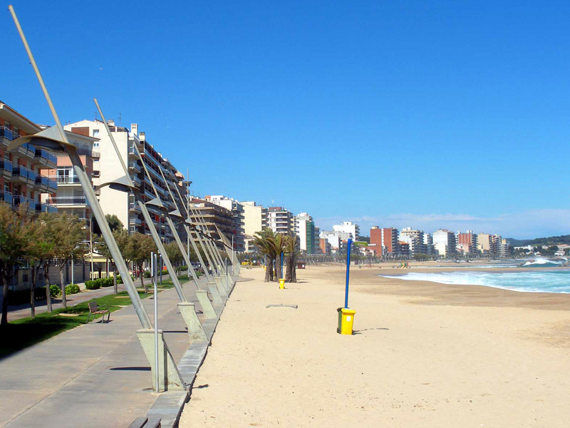 La platja de Sant Antoni de Calonge. (Foto: Blogs-descobrir.com).