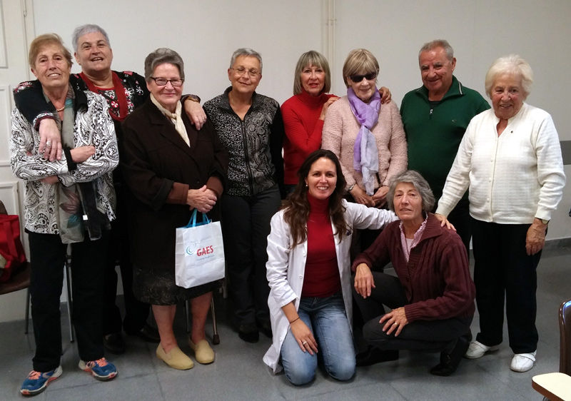 Voluntaris socials de l'hospital de Palamós. (Foto: SSIBE).