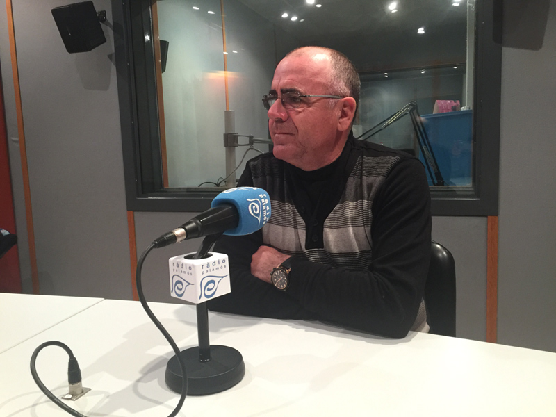 Francesc Benaiges, patró major de la Confraria de Pescadors de Palamós.