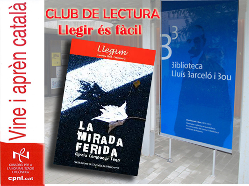 La mirada ferida’, de Mireia Companys Tena, és la primera de tres sessions de Club de Lectura.