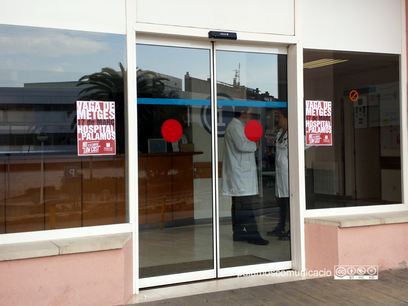 Els metges de l'hospital de Palamós faran vaga demà.