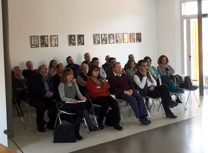 Presentació del Pla Director del clavegueram de Calonge. (Foto: Ajuntament de Calonge.)