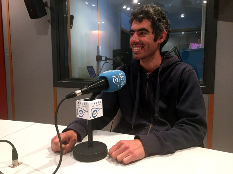 El regidor de la CUP a l'Ajuntament de Palamós, Joan Bohigas.