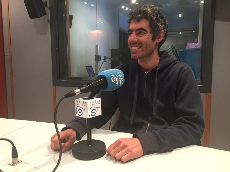 Joan Bohigas, portaveu de la CUP a l'Ajuntament de Palamós.