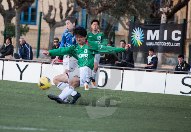 Un instant d'un dels molts partits que s'han disputat en el MIC 2016. (Foto: Torneig MIC.)
