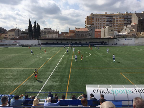 El Palamós ha golejat al camp del Granollers (1-4). Foto: R. Ribas.