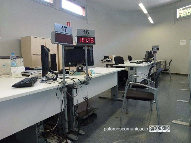 Oficina de Treball de la Generalitat, en una imatge d'arxiu.